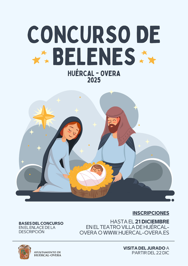 CONCURSO DE BELENES HUÉRCAL-OVERA 2025
